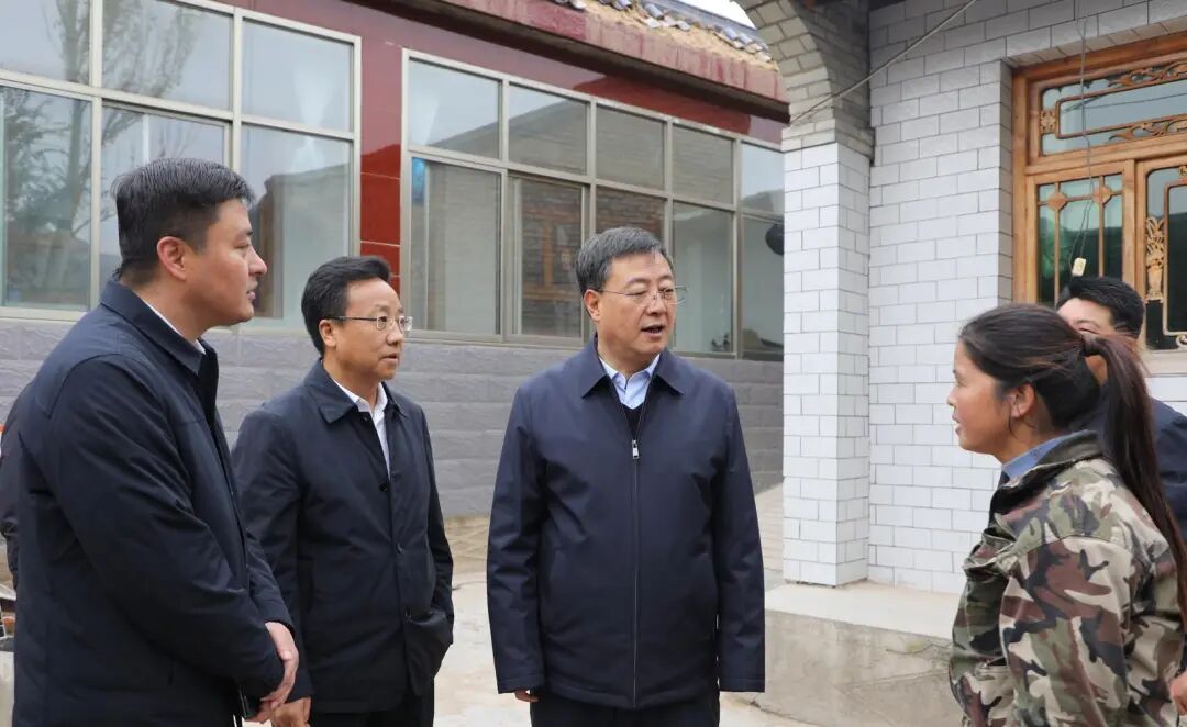 汪尚学在陇西漳县调研受灾群众安置及生产生活恢复情况